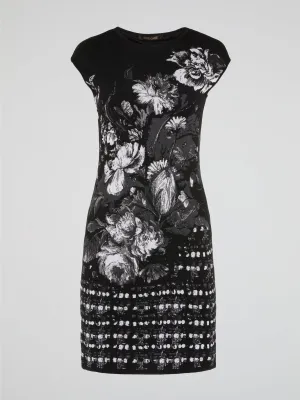 Floral Print Bodycon Dress