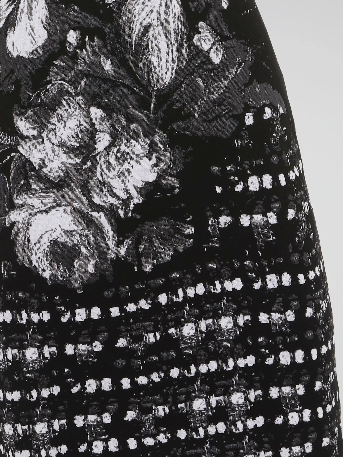Floral Print Bodycon Dress