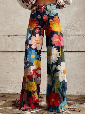 Florene | Vintage Flared Pants