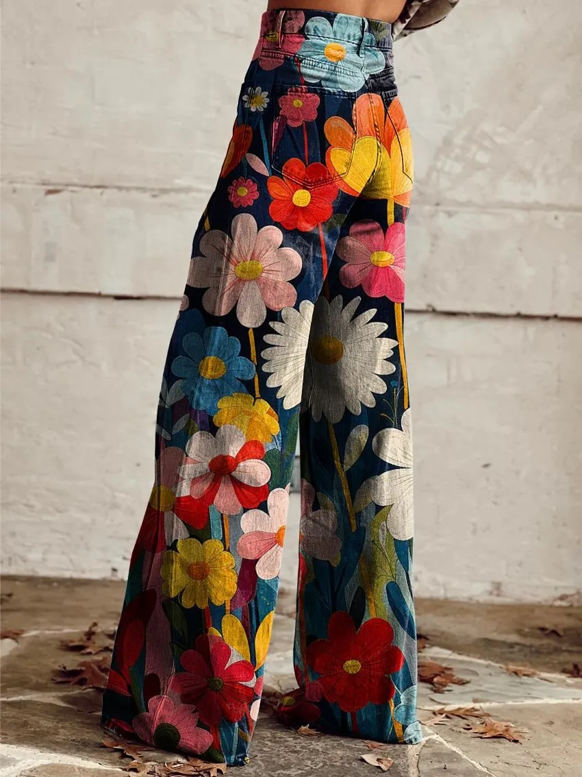 Florene | Vintage Flared Pants