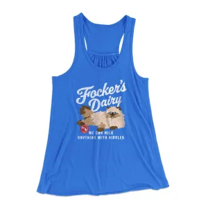Focker's Dairy Women's Flowey Tank Top