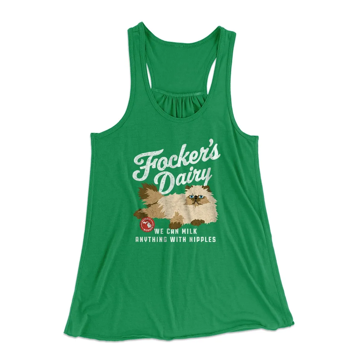 Focker's Dairy Women's Flowey Tank Top