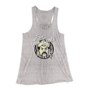 Free Joe Exotic Women's Flowey Tank Top
