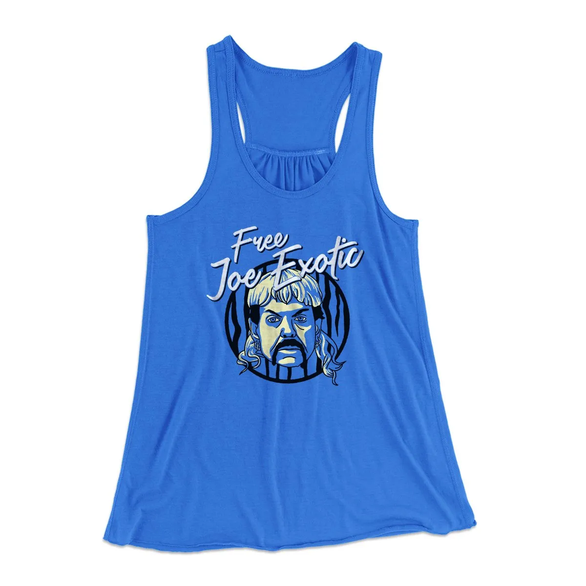 Free Joe Exotic Women's Flowey Tank Top
