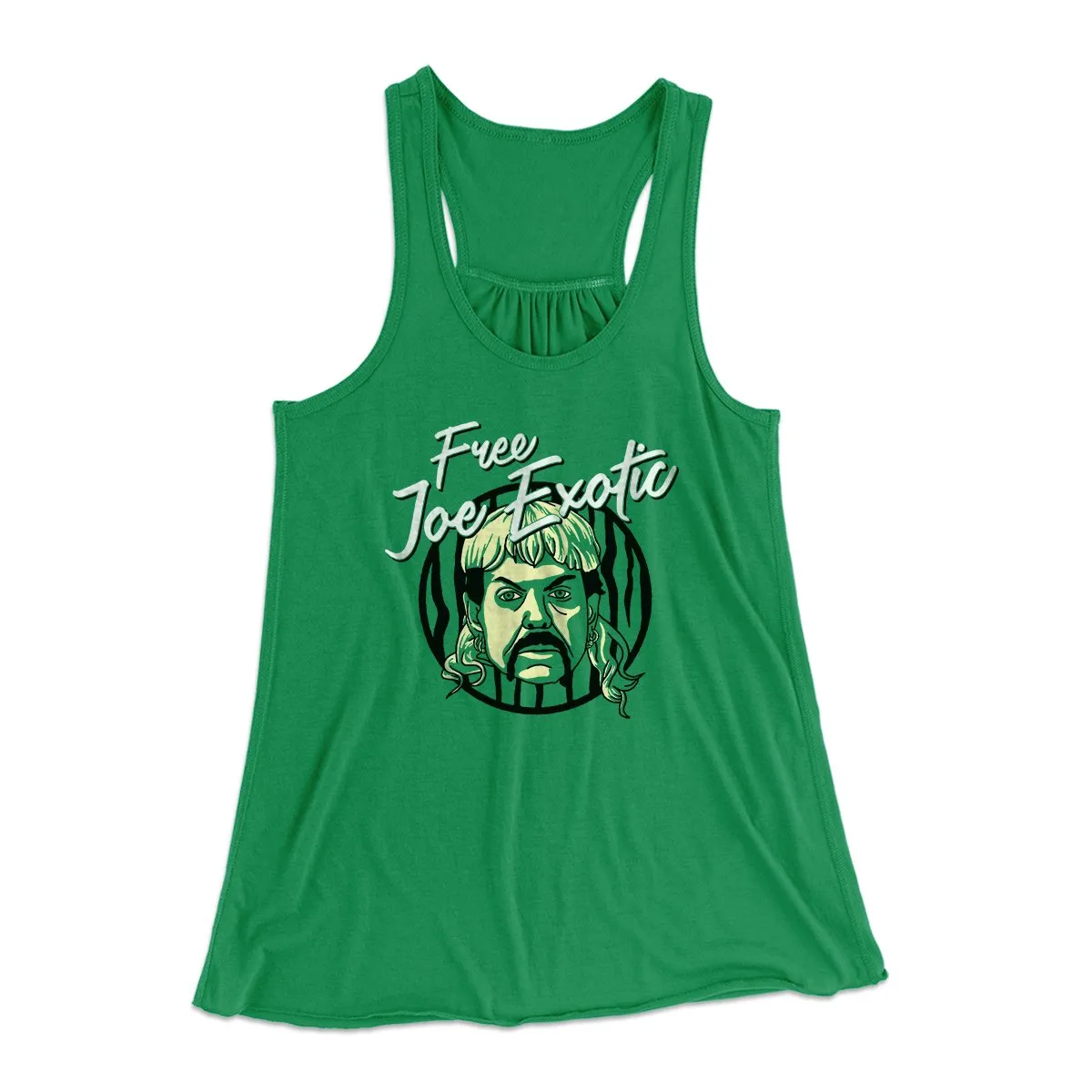 Free Joe Exotic Women's Flowey Tank Top