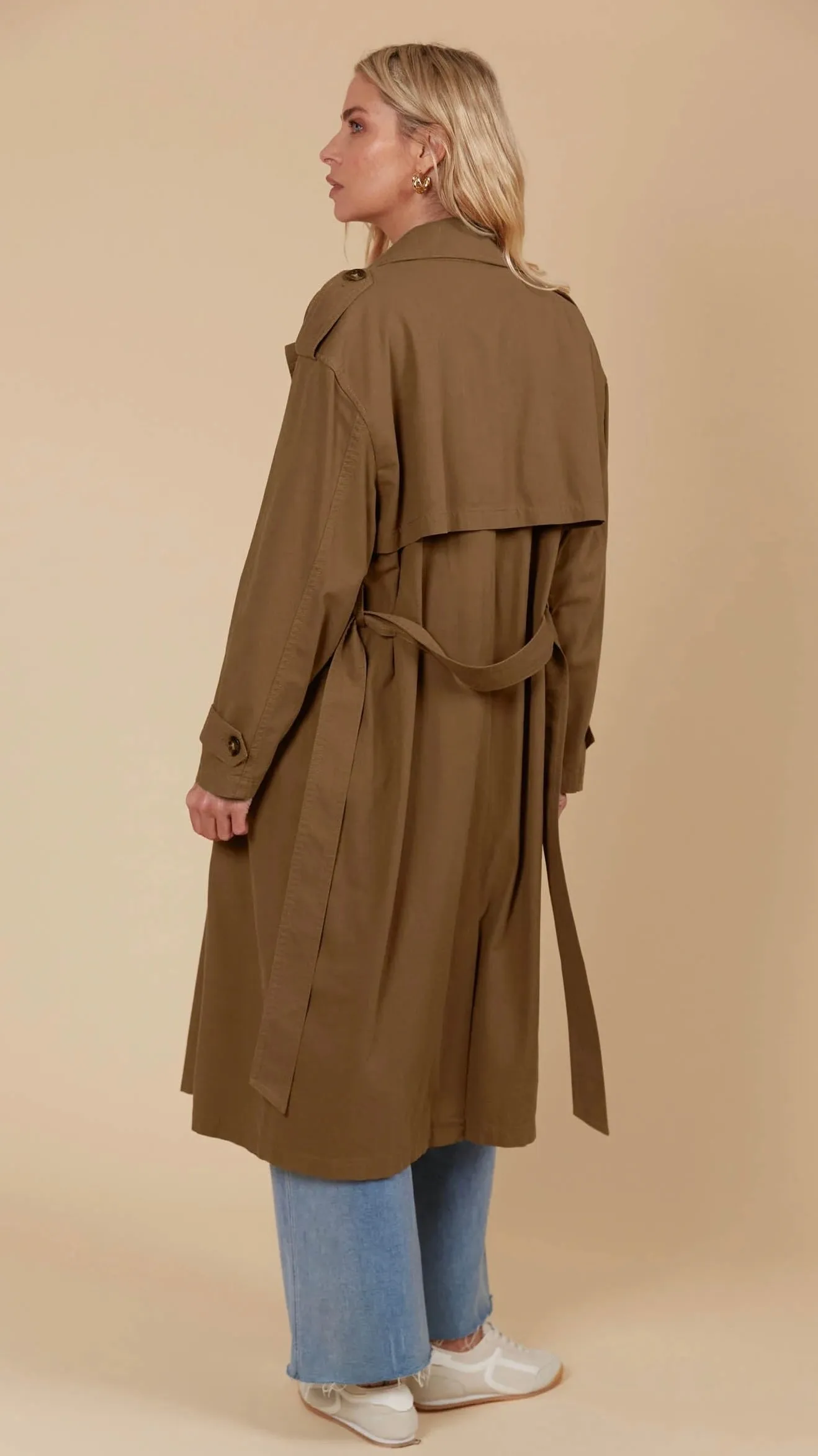 Freya Trench Coat Toffee