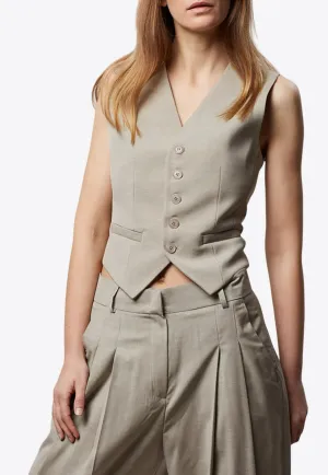 Gelso Wool-Blend Waistcoat