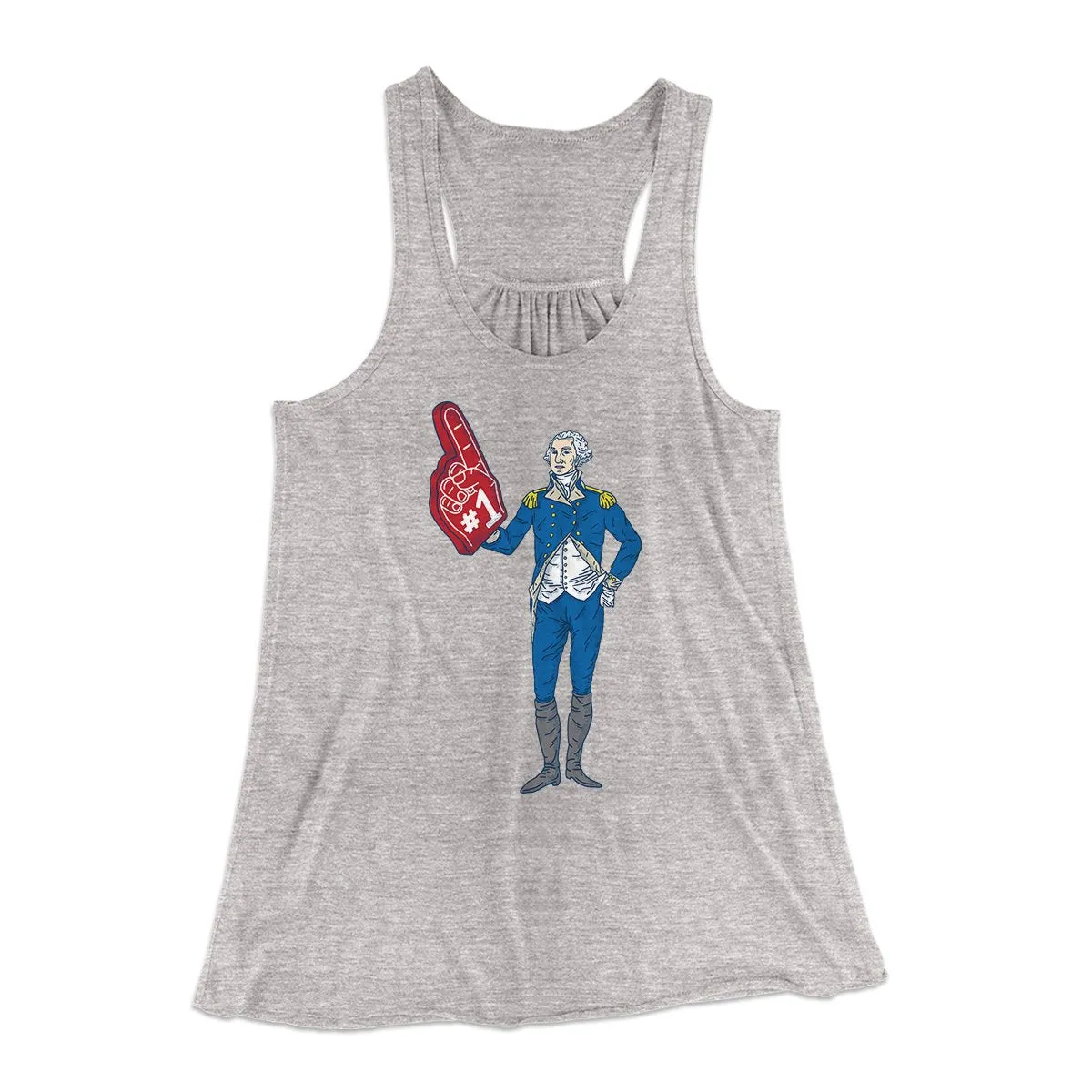 George Washington #1 Women's Flowey Tank Top