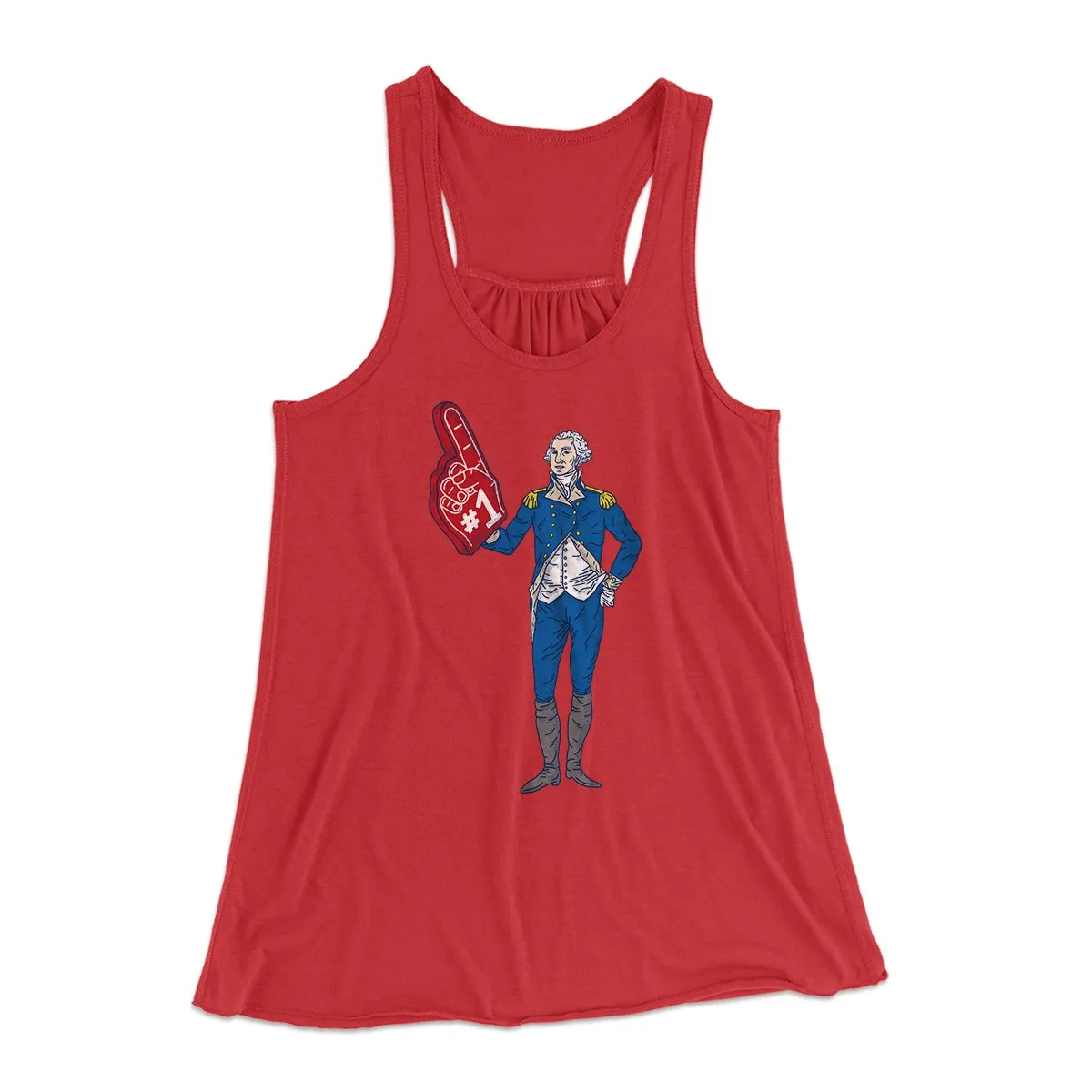 George Washington #1 Women's Flowey Tank Top