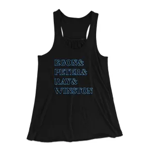 Ghost Names Women's Flowey Racerback Tank Top
