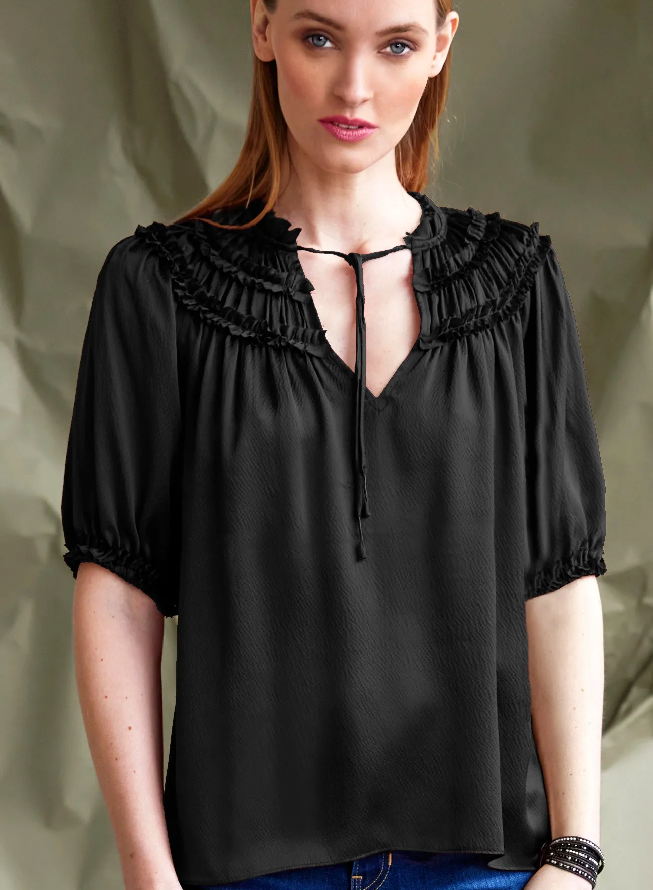 go frilled to bits top