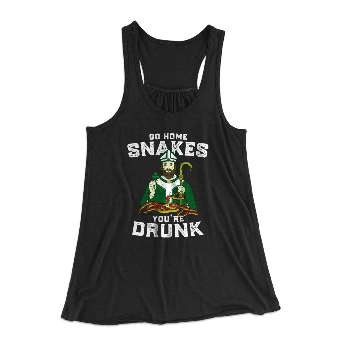 Go Home Snakes Women's Flowey Tank Top