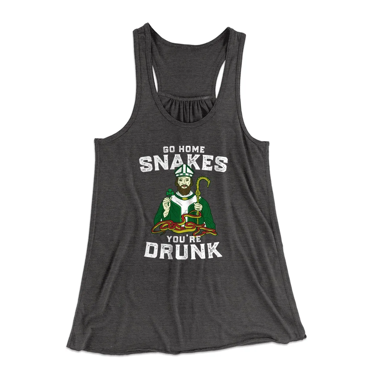 Go Home Snakes Women's Flowey Tank Top