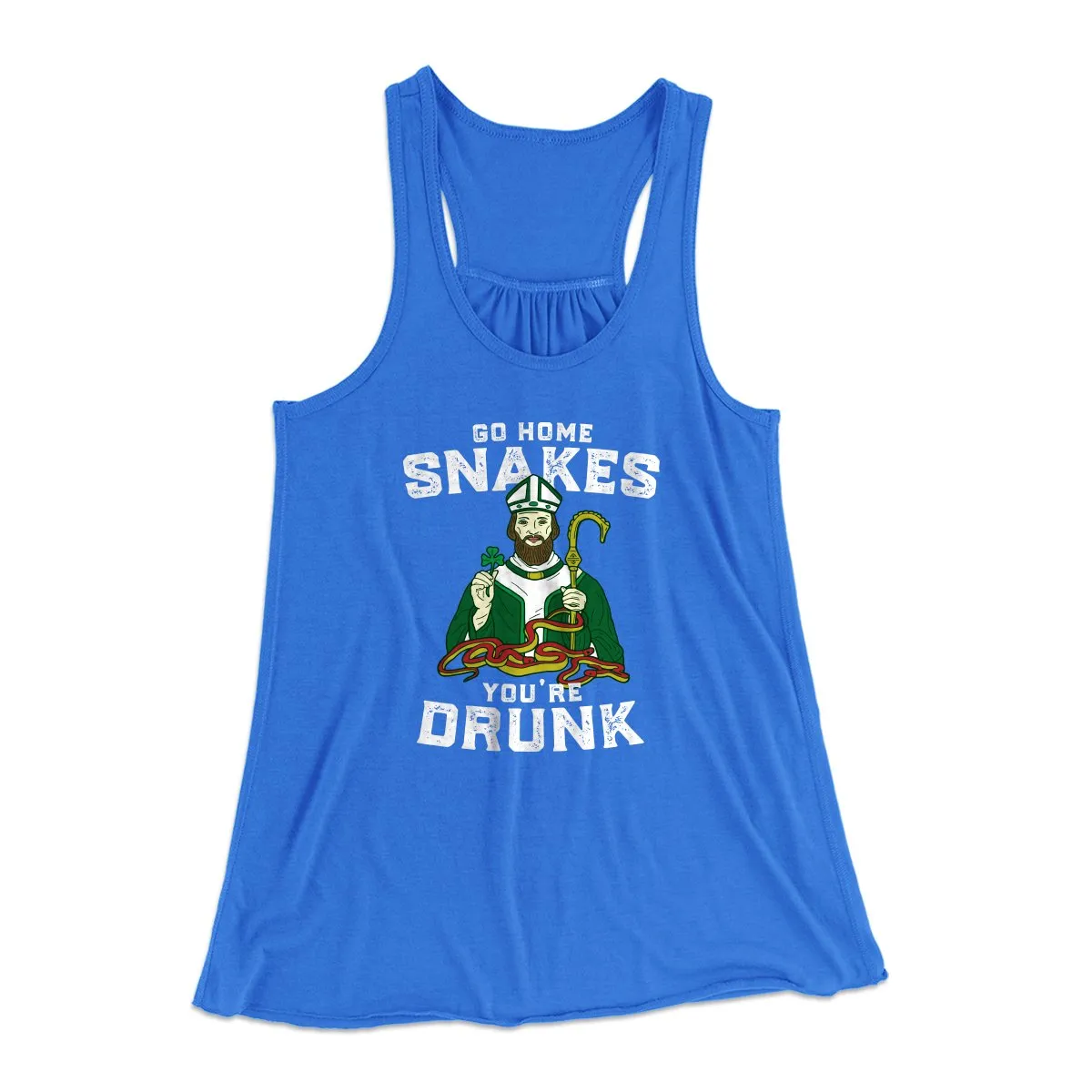 Go Home Snakes Women's Flowey Tank Top