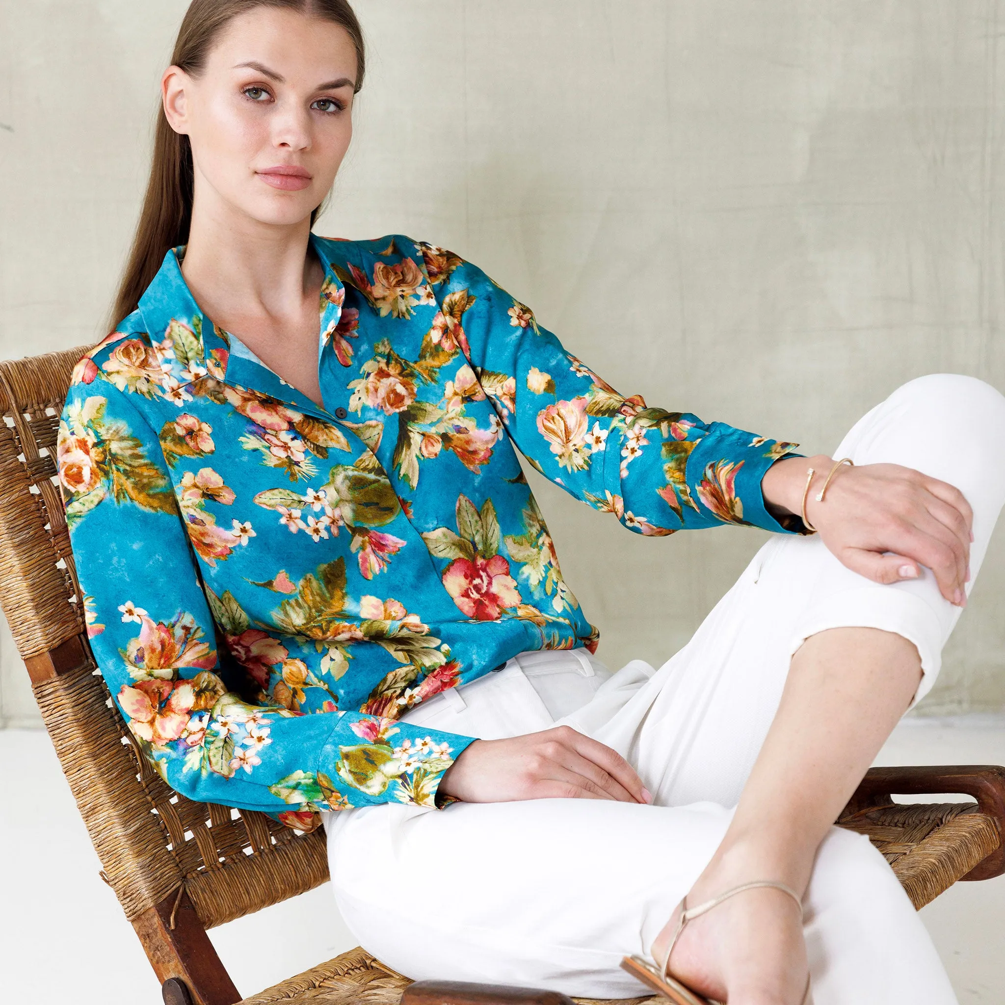go le blouse print