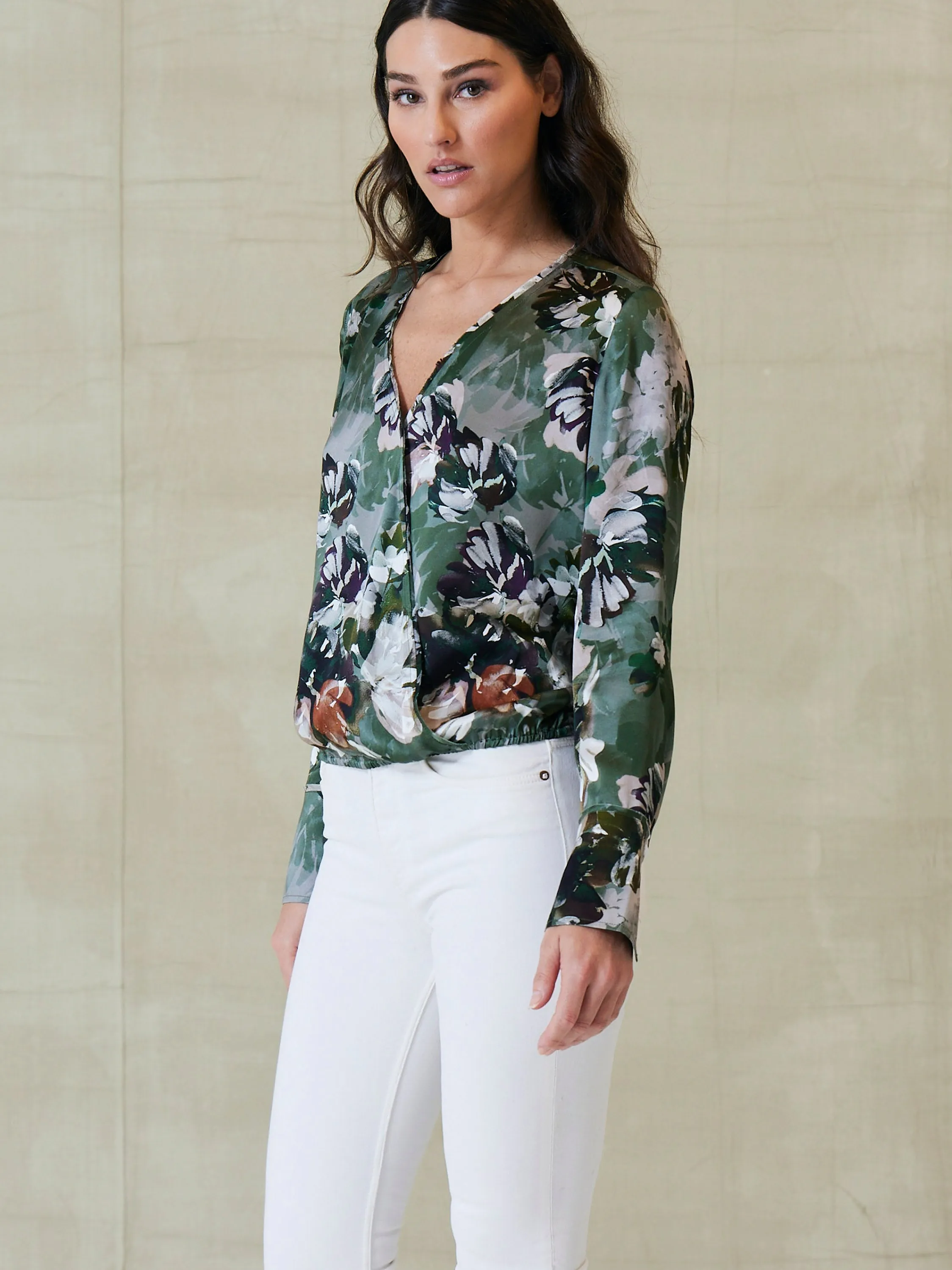 go take the wrap top print
