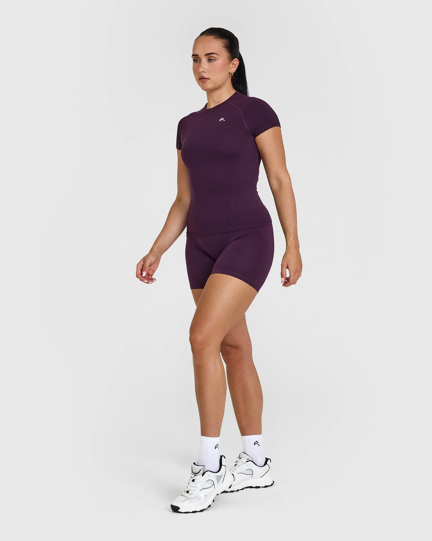 Go To Seamless Fitted Top | Blackberry Purple