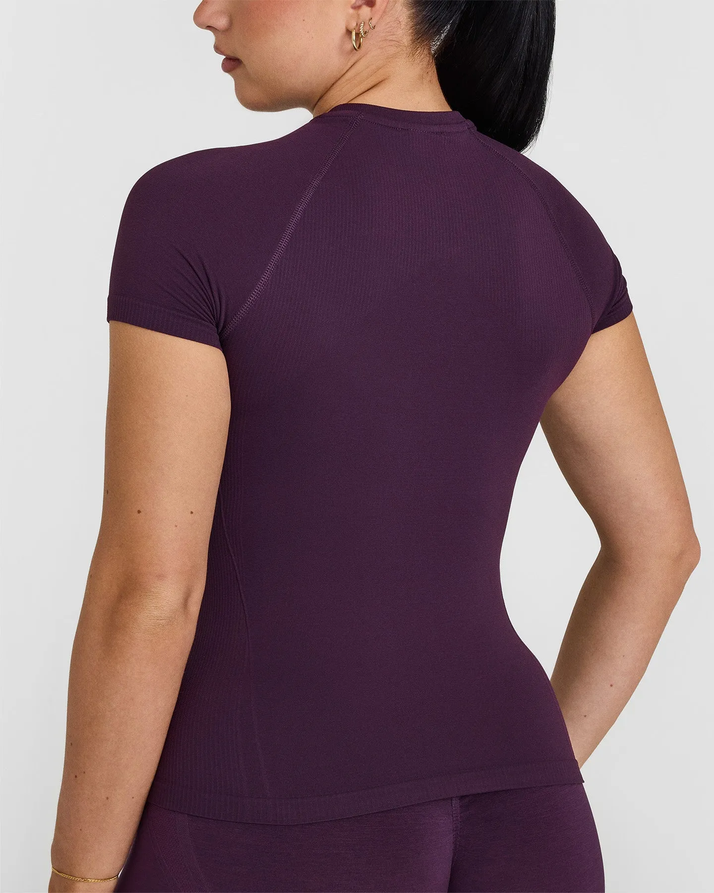 Go To Seamless Fitted Top | Blackberry Purple