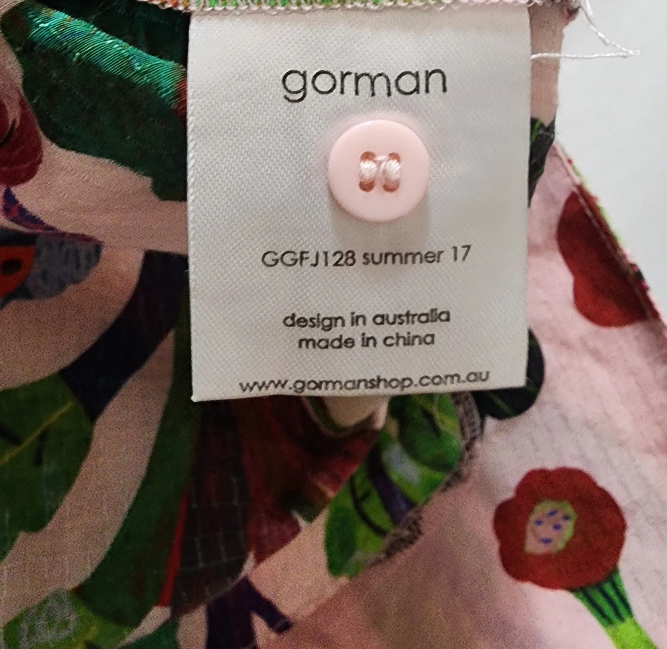 Gorman   Monika Forsberg pink silk mix top size 12