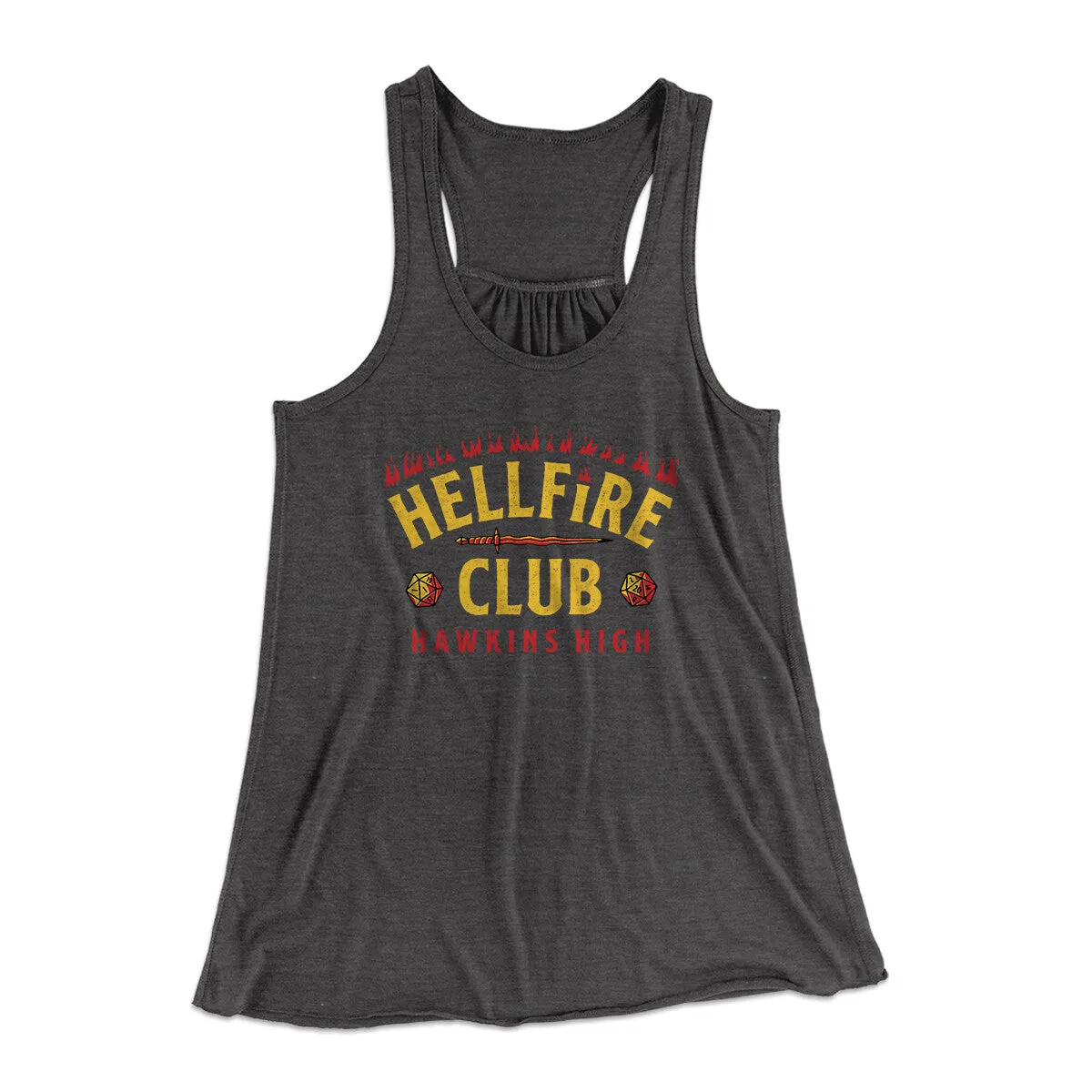 Hellfire Club Women's Flowey Racerback Tank Top