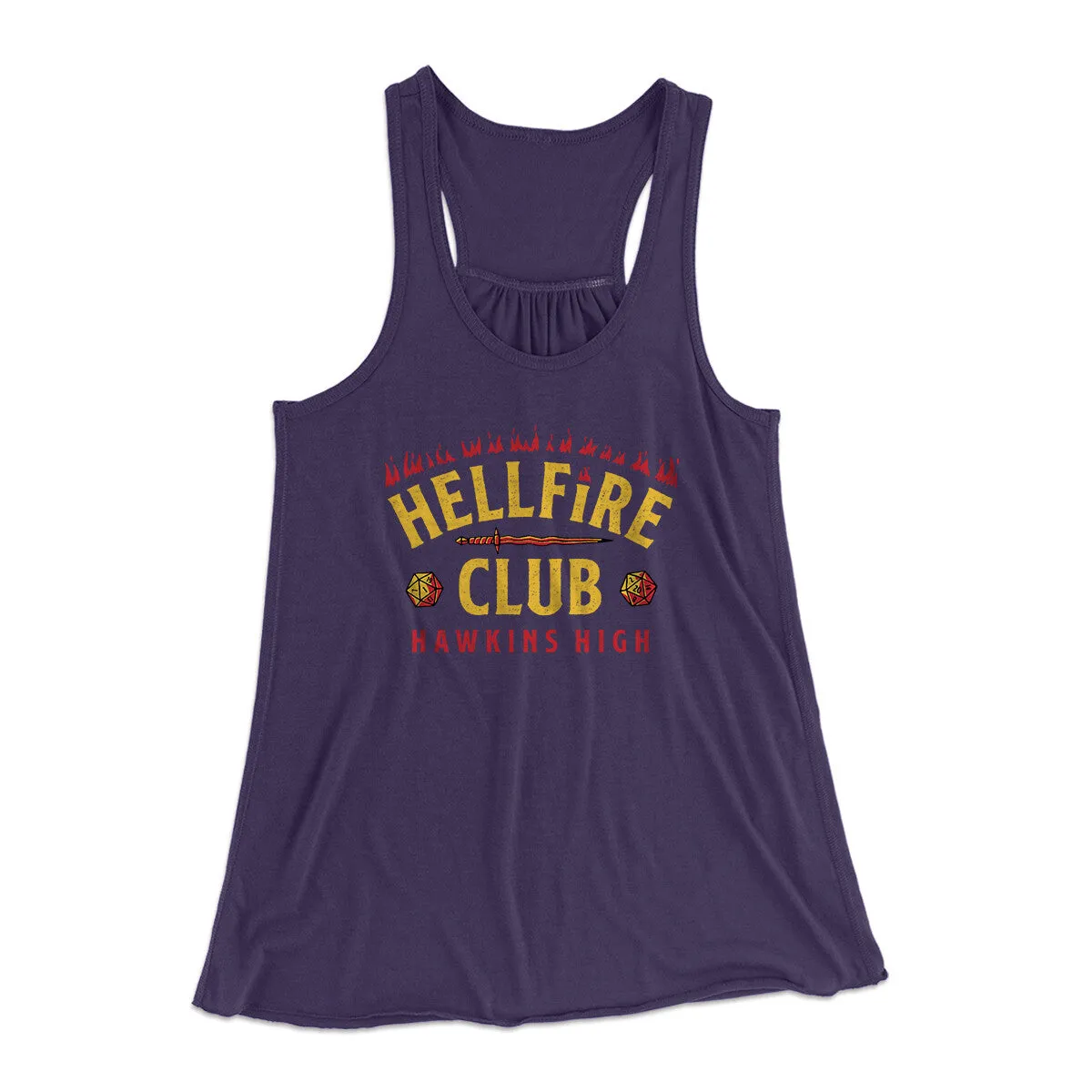 Hellfire Club Women's Flowey Racerback Tank Top