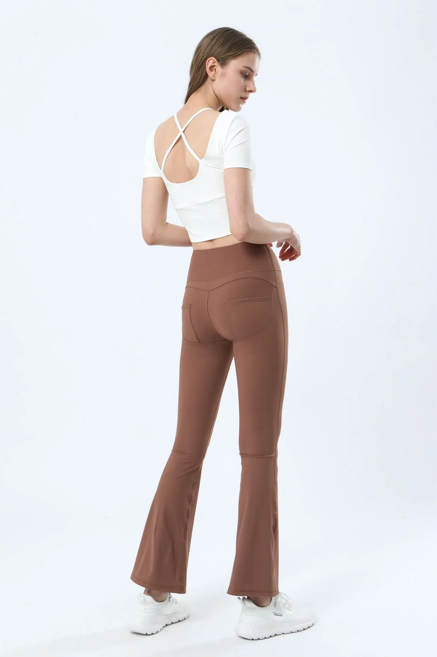 High-Rise Flare Pants