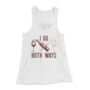 I Go Both Ways Women's Flowey Tank Top