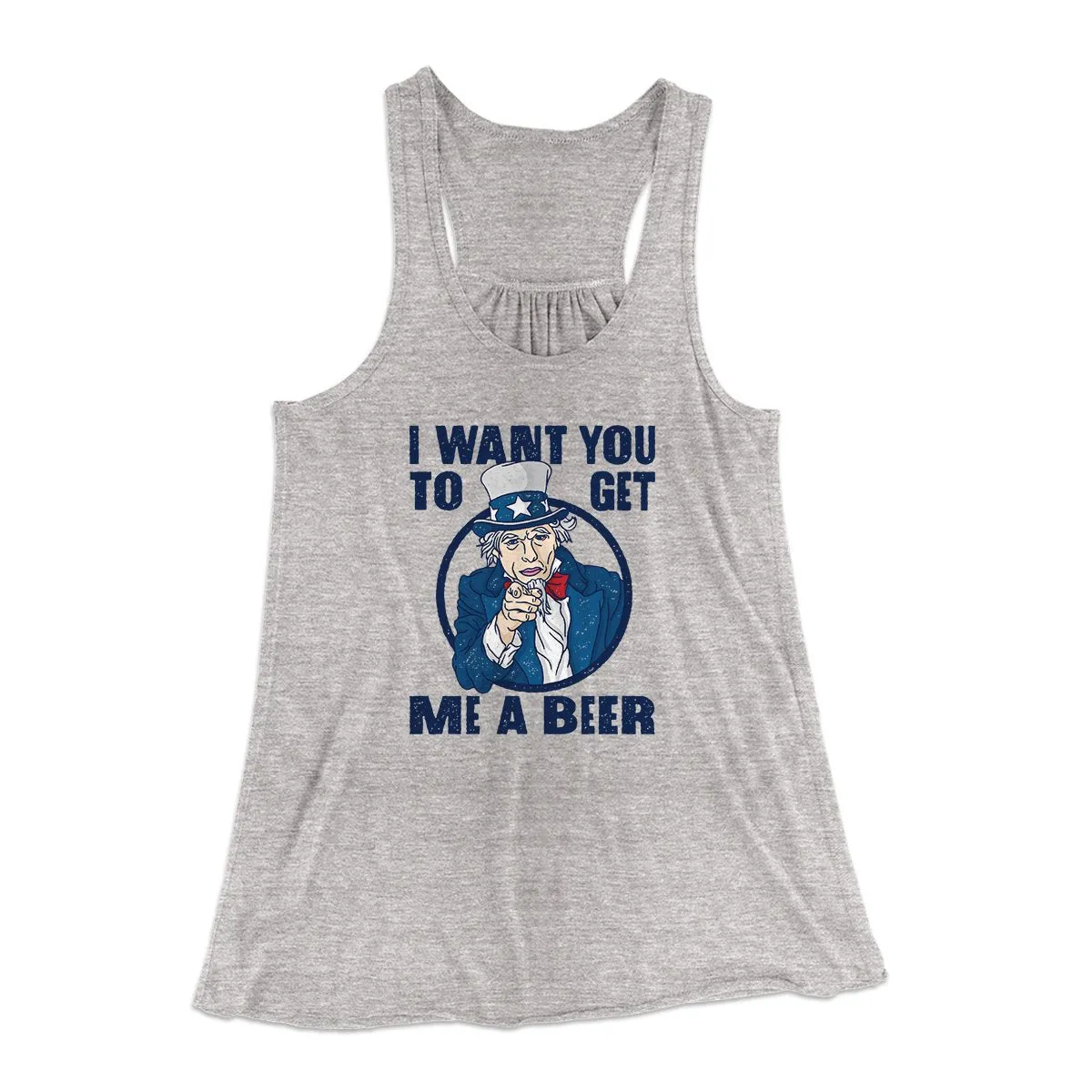 I Want You to Get Me a Beer Women's Flowey Tank Top