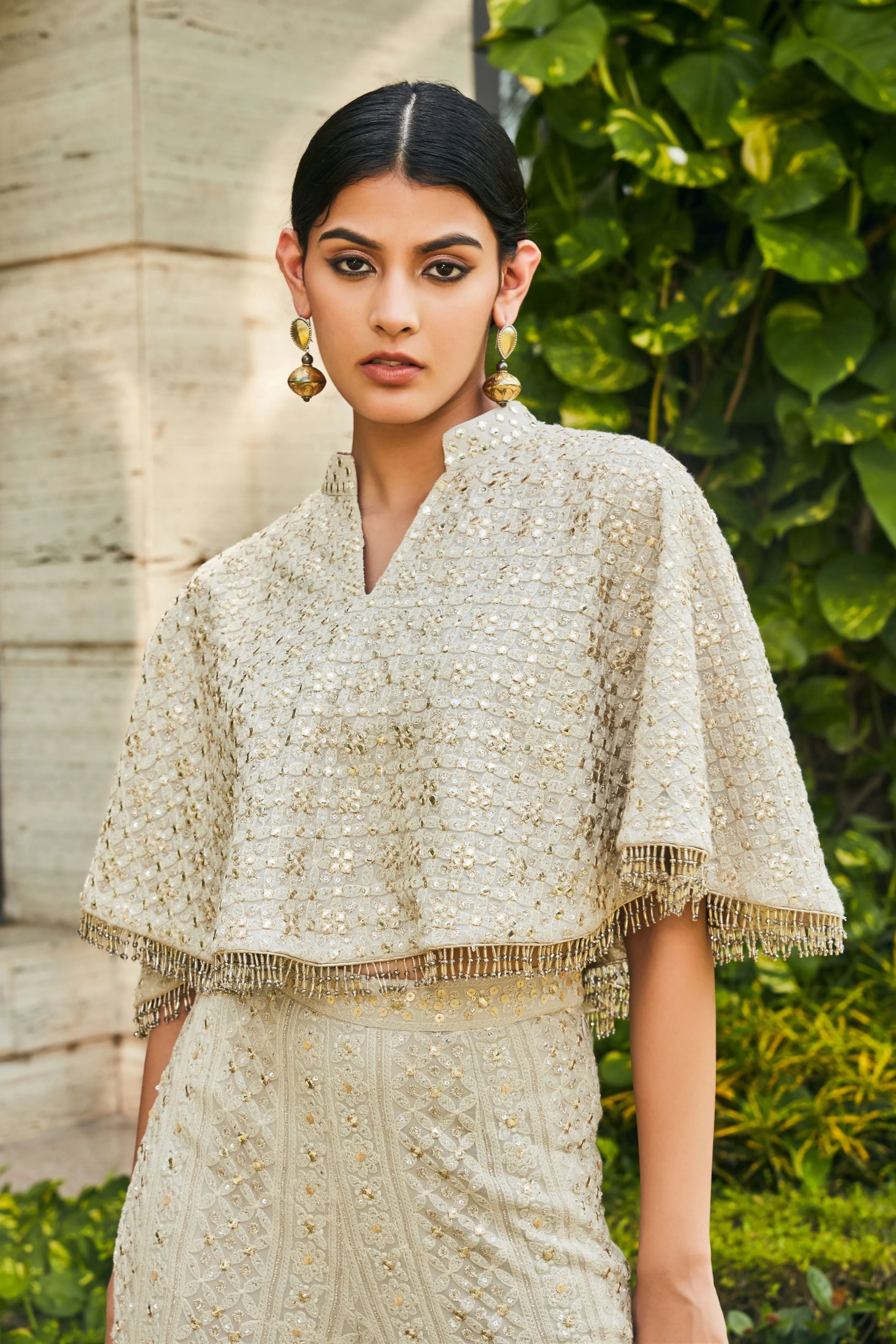 Ila Cape with Flared Pants