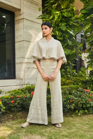 Ila Cape with Flared Pants