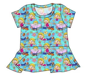 Inner Monologue Ladies' Peplum Top