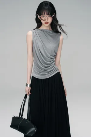 Irregular Peplum Knit Top