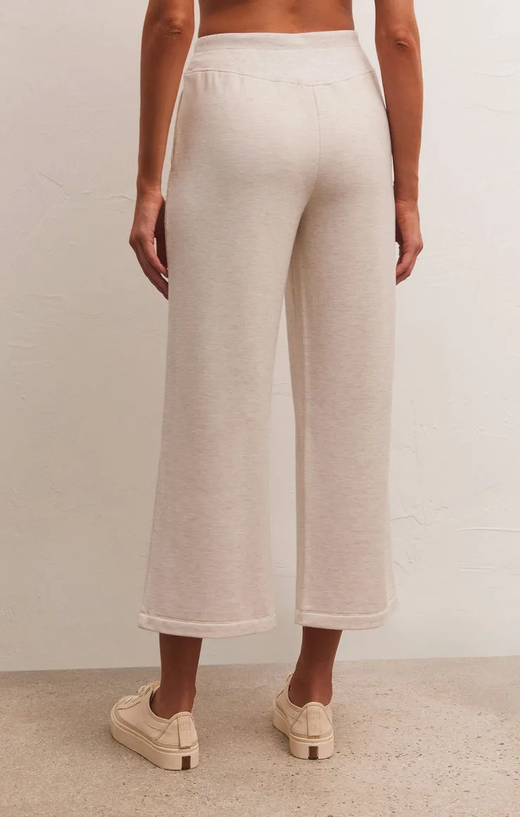 Jet Set Modal Fleece Pant Light Oatmeal