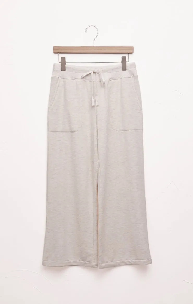Jet Set Modal Fleece Pant Light Oatmeal