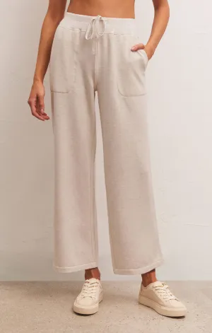 Jet Set Modal Fleece Pant Light Oatmeal
