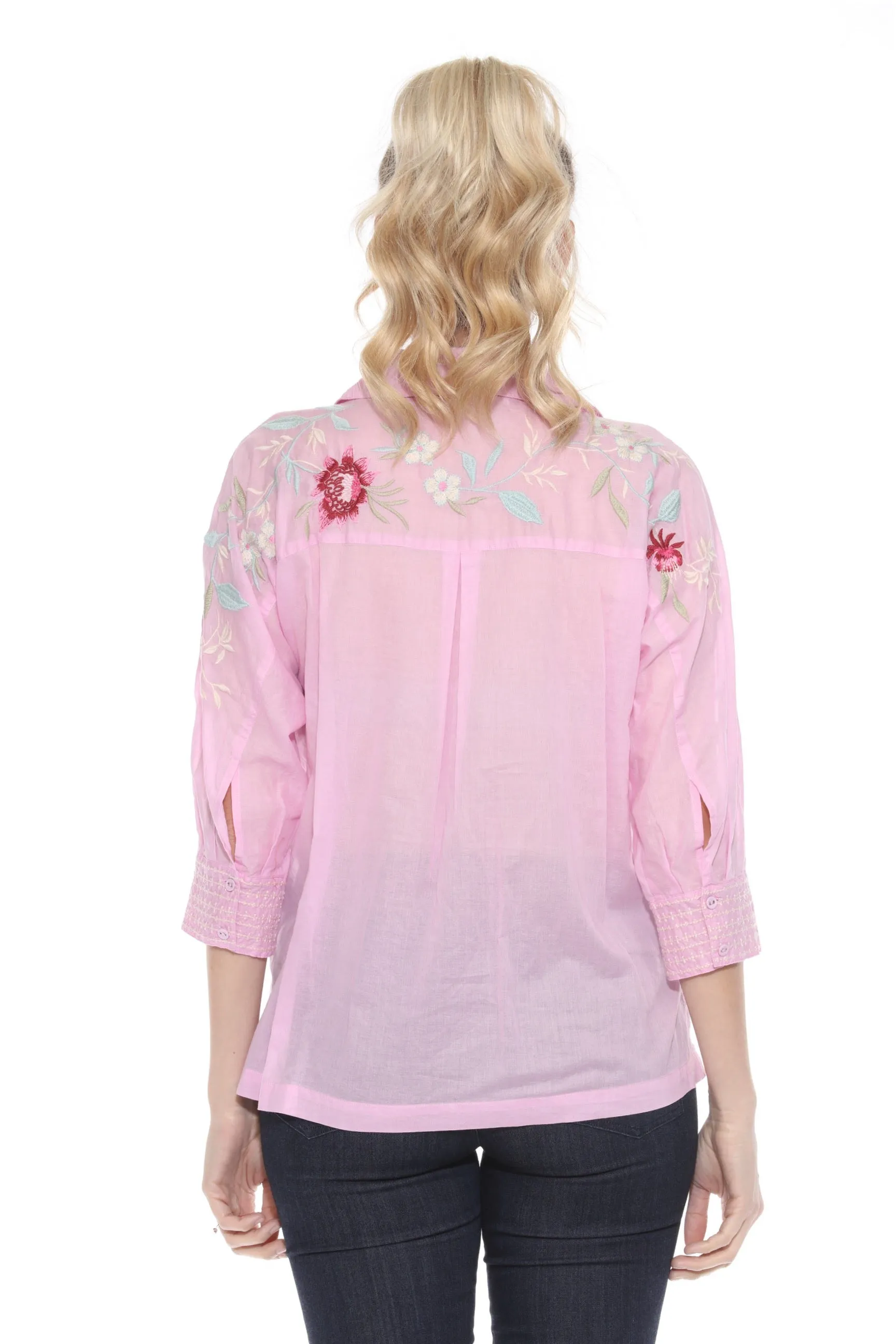 Johnny Was Workshop Darcey Popover Shirt W10824 *