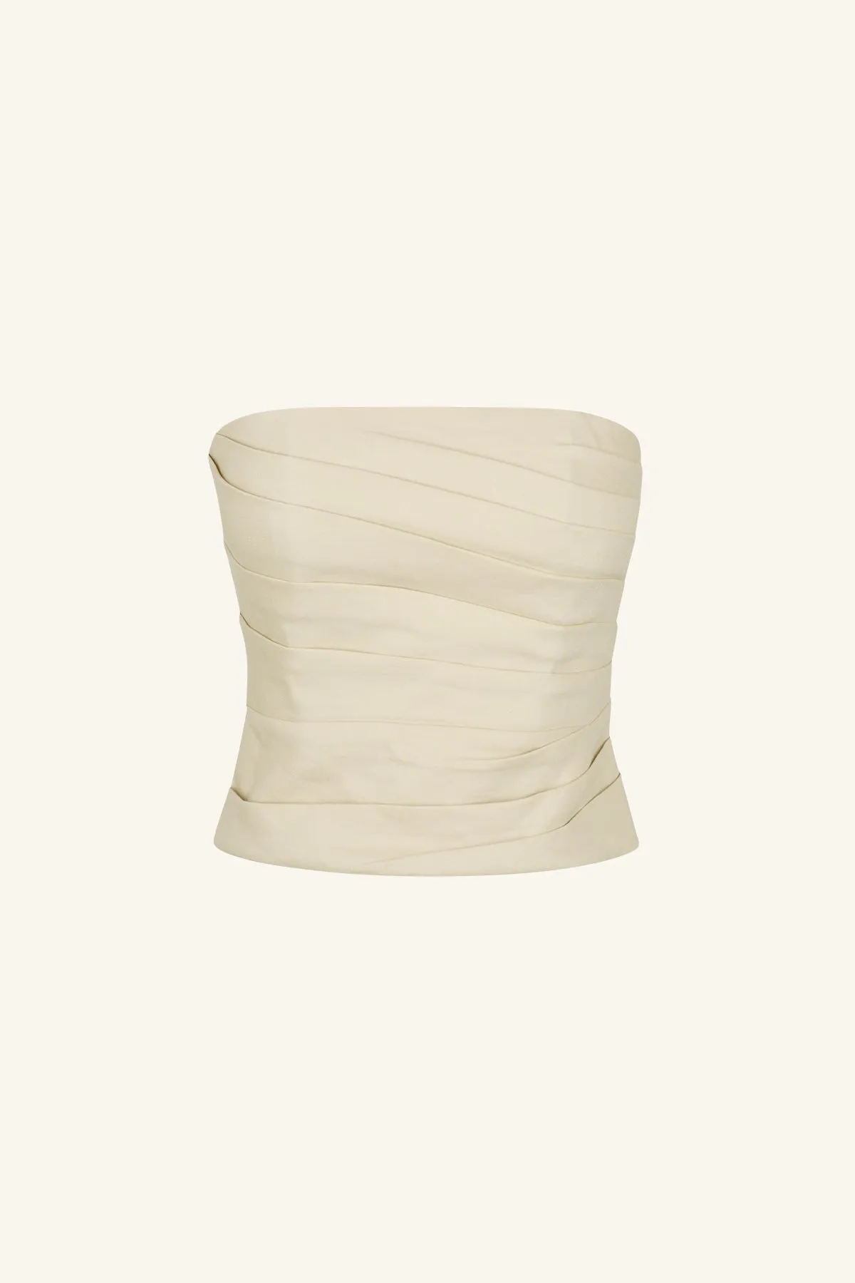 Kasbah Strapless Draped Bodice