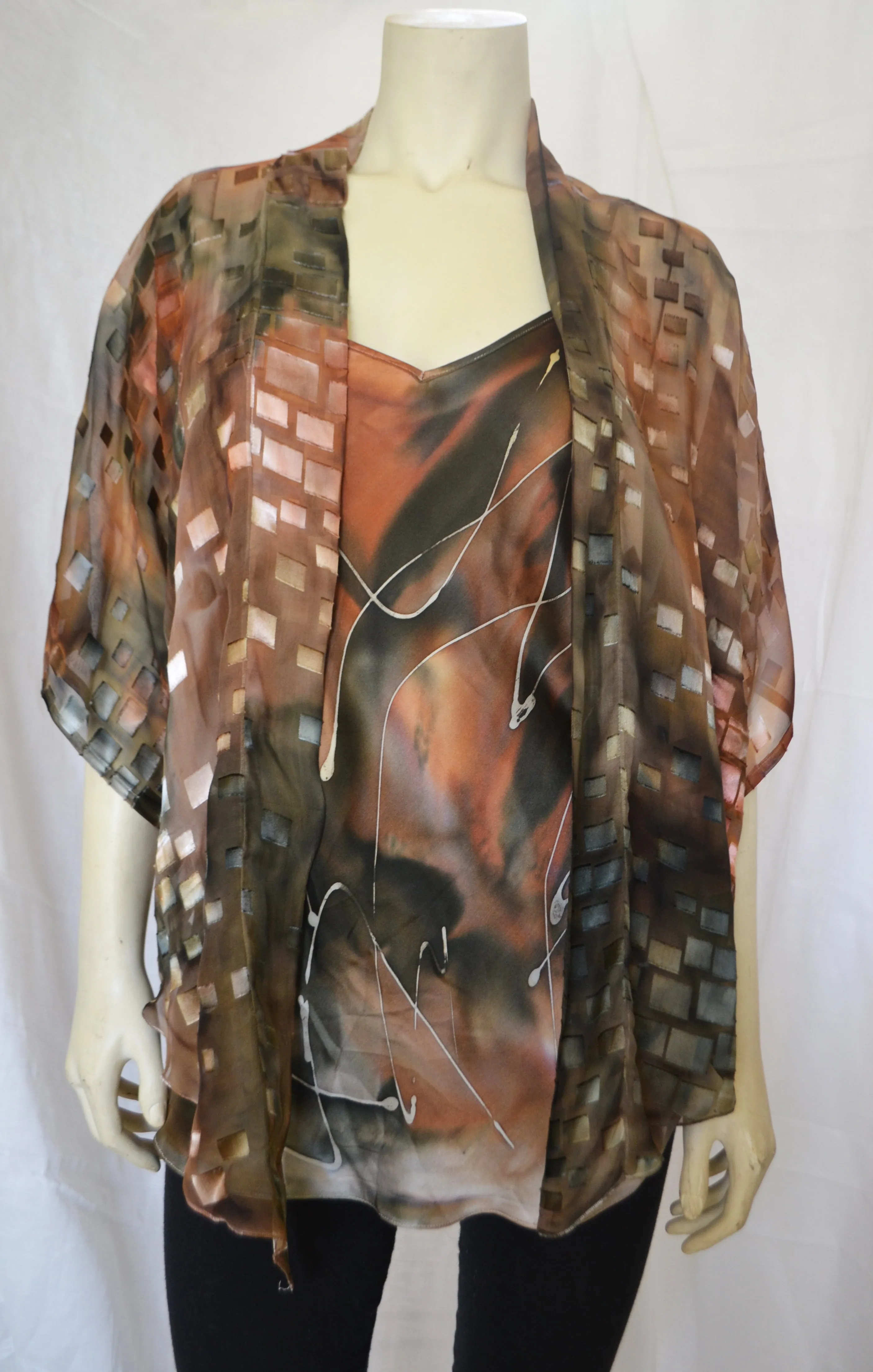Kimono Jacket and Camisole