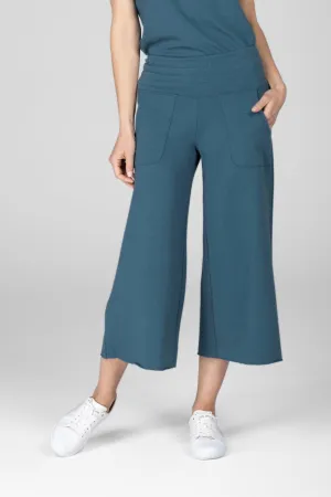 KIRAGRACE COZY BOHO CROP YOGA PANT: STARGAZER