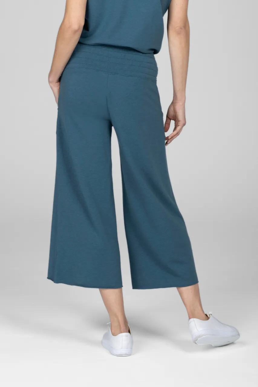 KIRAGRACE COZY BOHO CROP YOGA PANT: STARGAZER