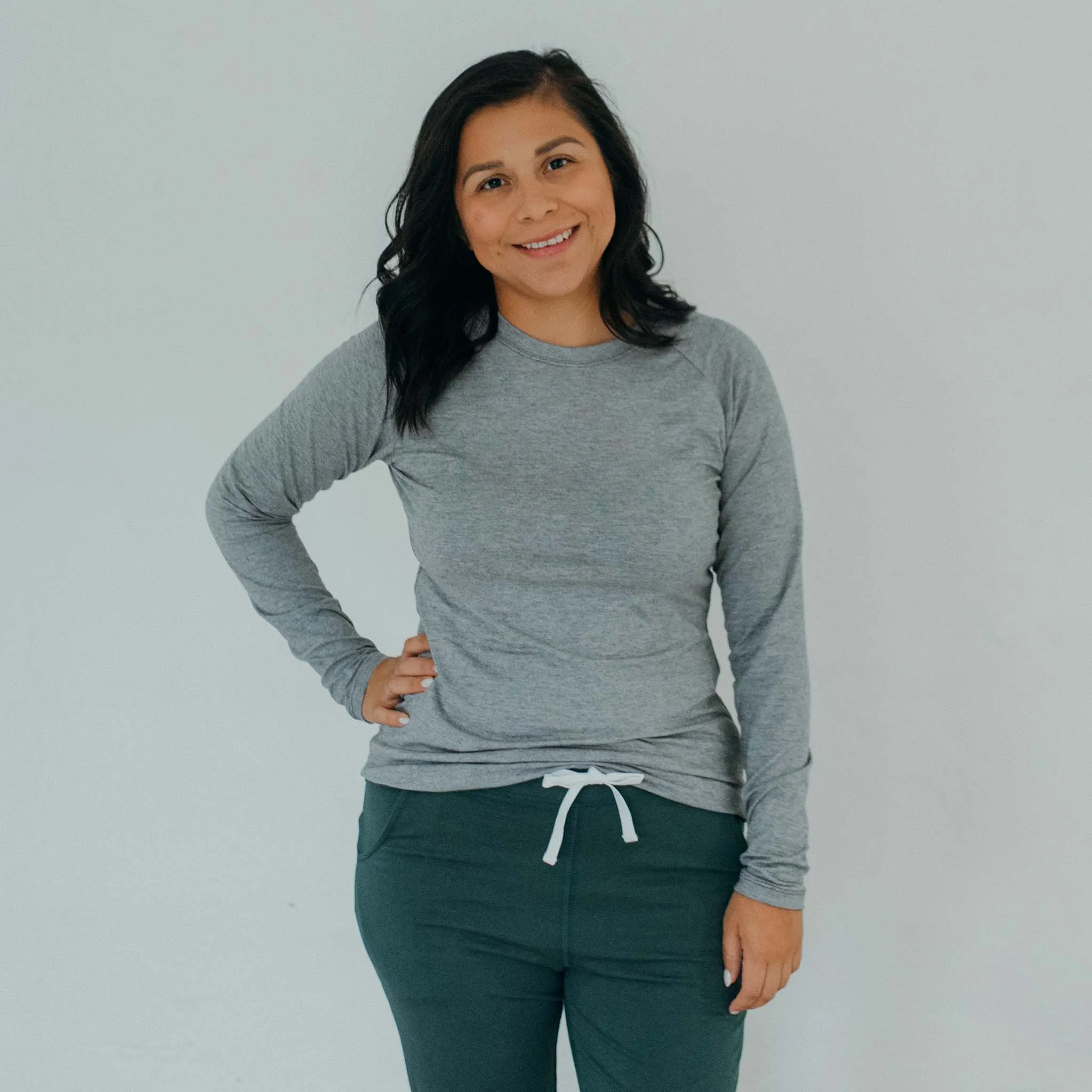 Ladies Bamboo Long Sleeve Tee