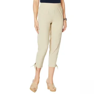 Lemon Way Women's On the Move Stretch Tech Crop Pants