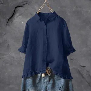 Lia | Casual Chic Cotton Shirt