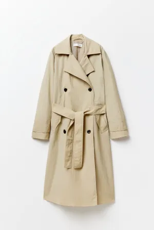 Lightweight trench coat - Beige