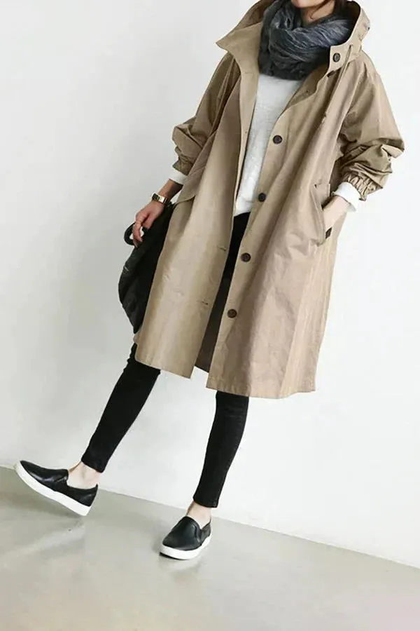 Lunara | Chic Belted Trench Coat