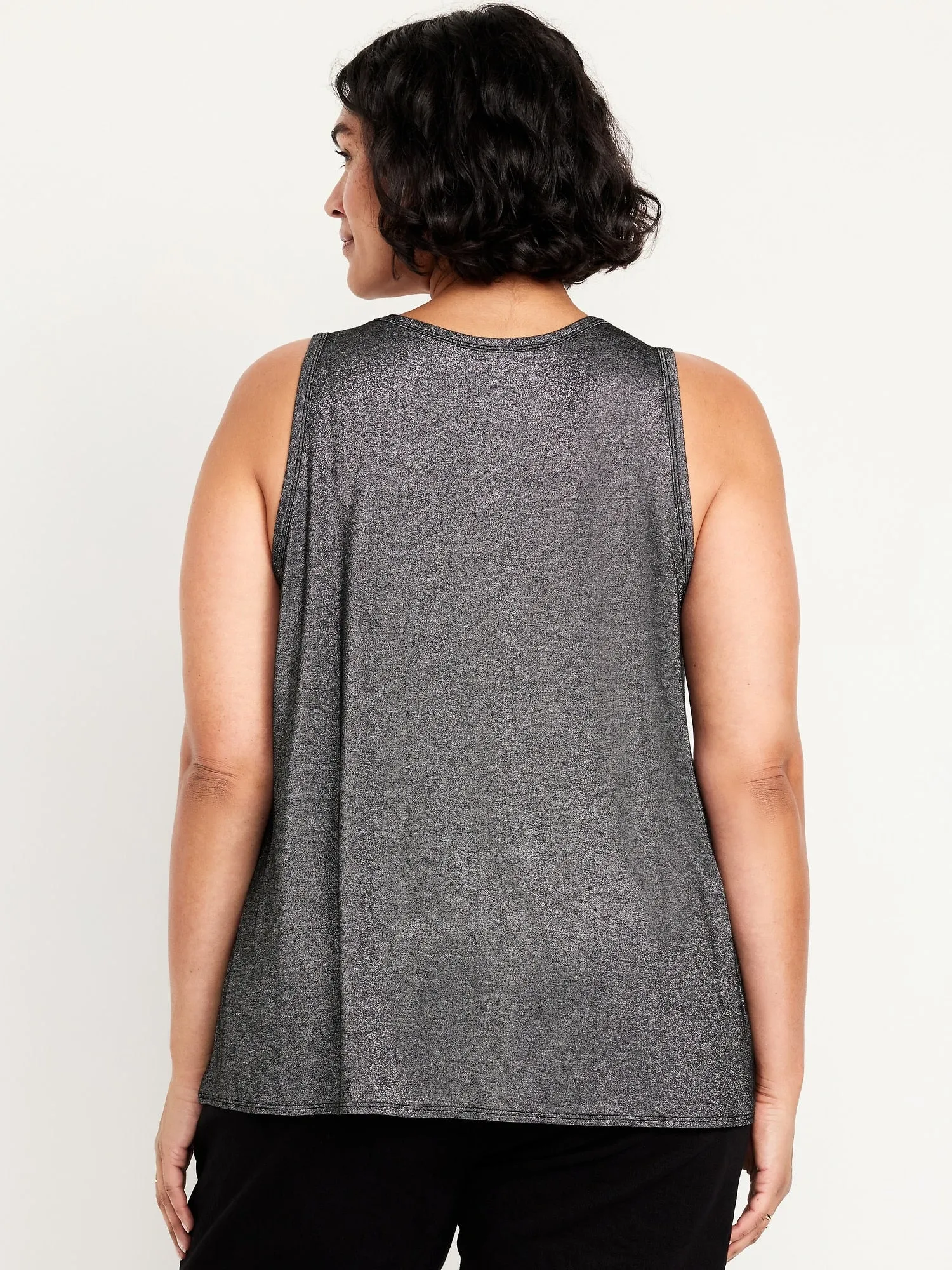 Luxe Sleeveless Shine Top