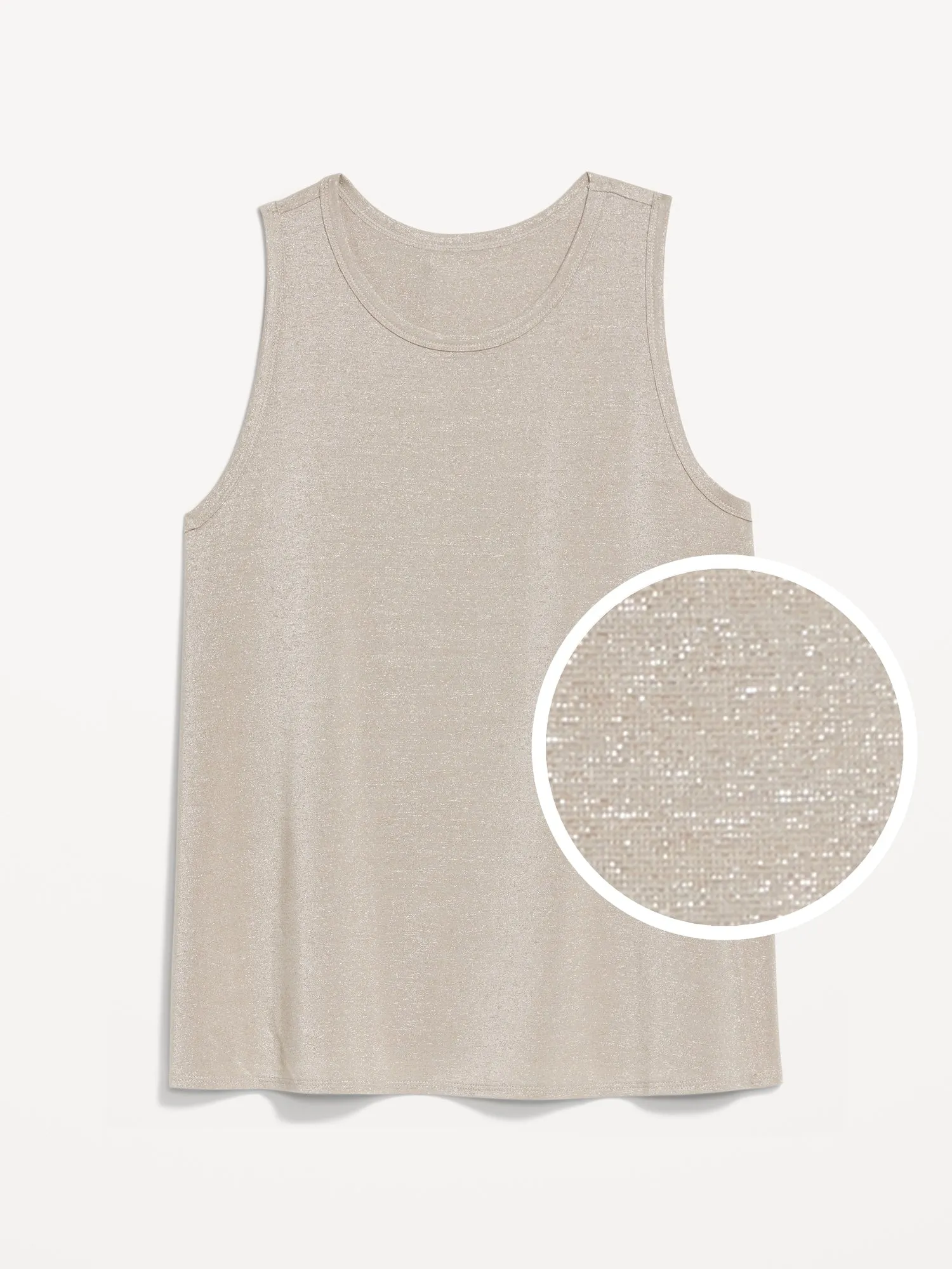 Luxe Sleeveless Shine Top