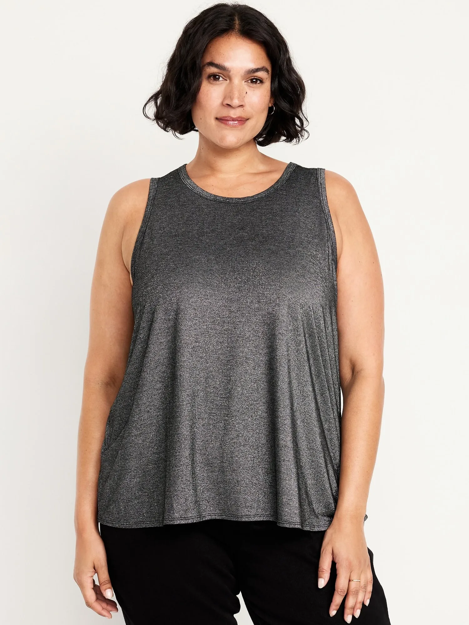 Luxe Sleeveless Shine Top