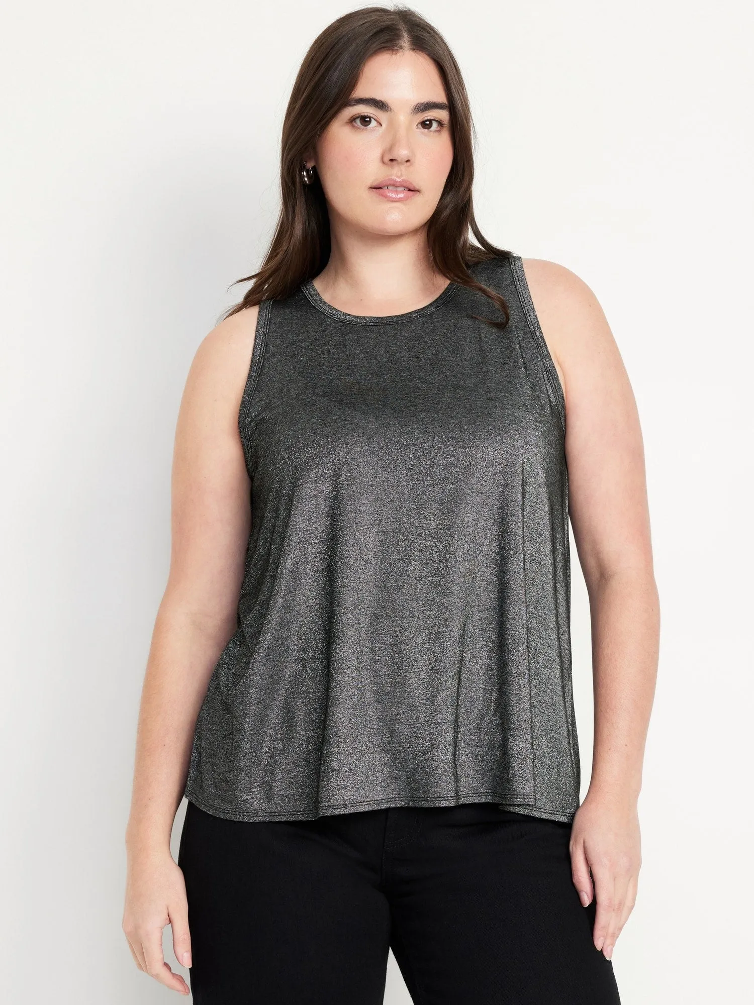 Luxe Sleeveless Shine Top