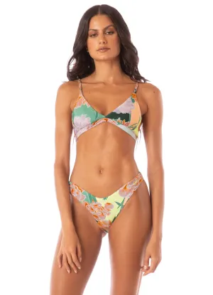 Maaji Japanese Eden Rasha Triangle Bikini Top